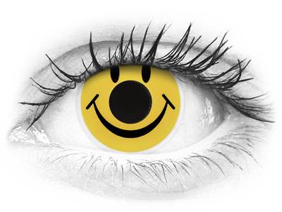 ColourVUE Crazy Lens - Smiley - Sin graduar (2 lentillas)