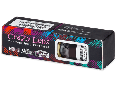 ColourVUE Crazy Lens - White Zombie - Sin graduar (2 lentillas) - Lentillas de colores