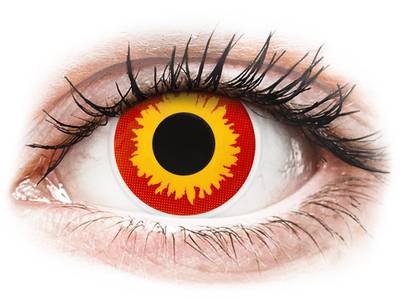 ColourVUE Crazy Lens - Wildfire - Sin graduar (2 lentillas)