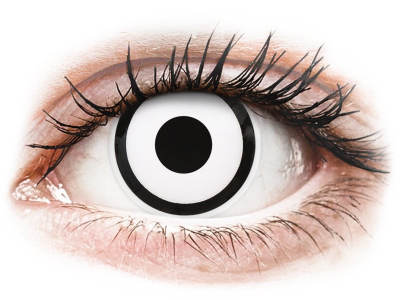 ColourVUE Crazy Lens - White Zombie - Graduadas (2 lentillas)