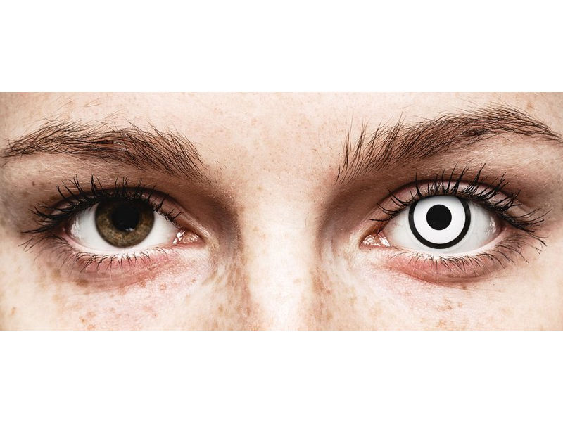 ColourVUE Crazy Lens - White Zombie - Graduadas (2 lentillas)