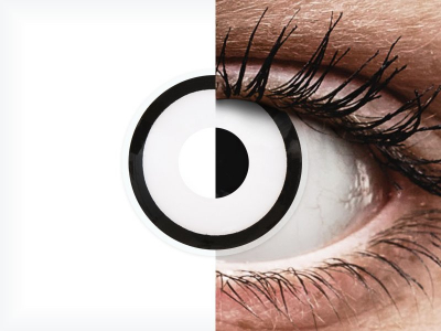 ColourVUE Crazy Lens - White Zombie - Graduadas (2 lentillas)