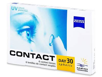 Carl Zeiss Contact Day 30 Spheric (6 Lentillas) - Lentes de contacto mensuales