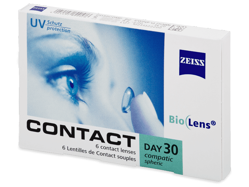 Carl Zeiss Contact Day 30 Compatic (6 Lentillas) - Lentes de contacto mensuales