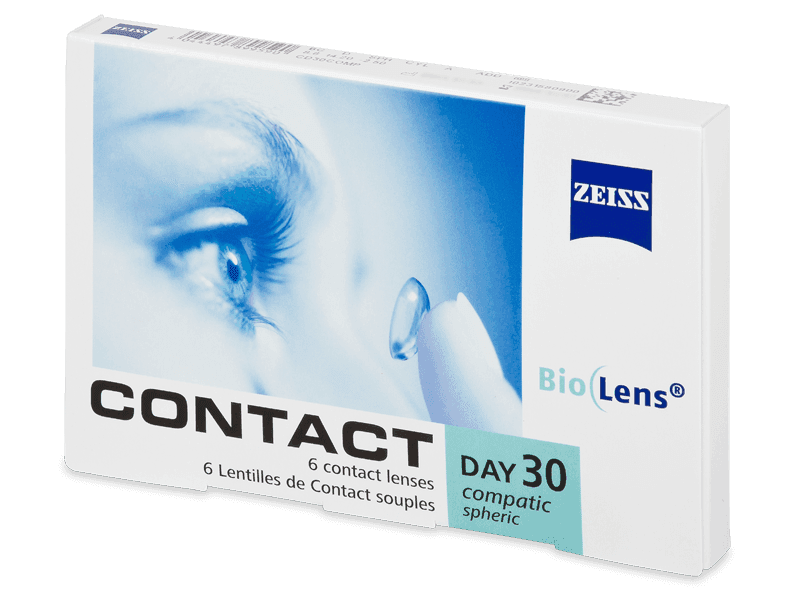 Carl Zeiss Contact Day 30 Compatic (6 Lentillas) - Lentes de contacto mensuales