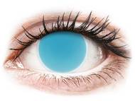 ColourVUE Crazy Glow Azul Eléctrico - Sin graduar (2 lentillas) Lentillas Maxvue Vision - ColourVUE Crazy Glow Azul Eléctrico - Sin graduar (2 lentillas)
