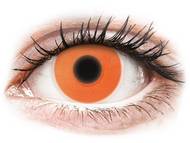 ColourVUE Crazy Glow Naranja- Sin graduar (2 lentillas) Lentillas Maxvue Vision - ColourVUE Crazy Glow Naranja- Sin graduar (2 lentillas)