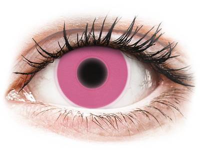 ColourVUE Crazy Glow Rosa - Sin graduar (2 lentillas)