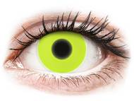 ColourVUE Crazy Glow Amarillo - Sin graduar (2 lentillas) Lentillas Maxvue Vision - ColourVUE Crazy Glow Amarillo - Sin graduar (2 lentillas)