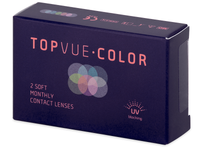 TopVue Color - Turquoise - Graduadas (2 lentillas) - Lentillas de colores