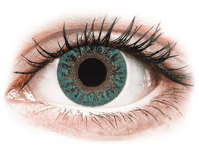 TopVue Color - Turquoise - Graduadas (2 lentillas) - Lentillas de colores