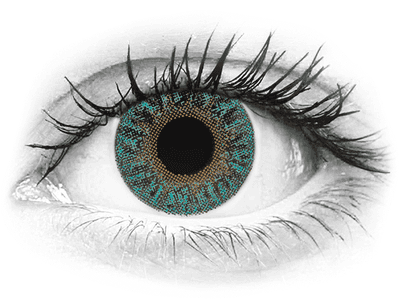 TopVue Color - Turquoise - Graduadas (2 lentillas)