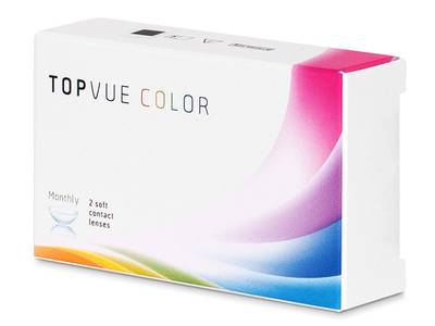 TopVue Color - True Sapphire - Sin graduar (2 lentillas) - Diseño antiguo