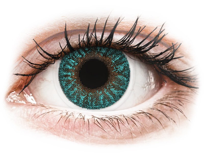 TopVue Color - Turquoise - Sin graduar (2 lentillas)