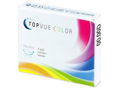 TopVue Color - Turquoise - Sin graduar (2 lentillas) - Diseño antiguo