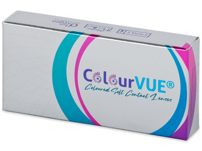 ColourVUE Glamour Aqua - Sin graduar (2 lentillas) - Lentillas de colores