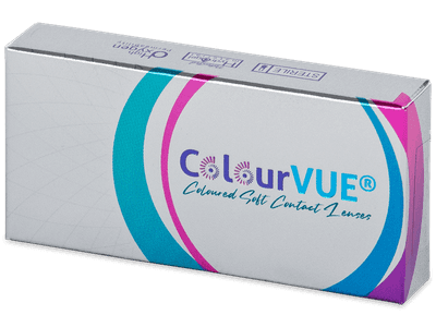 ColourVUE Glamour Aqua - Sin graduar (2 lentillas) - Lentillas de colores