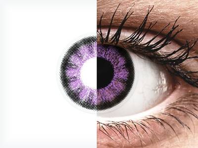 ColourVUE BigEyes Ultra Violet - Sin graduar (2 lentillas)