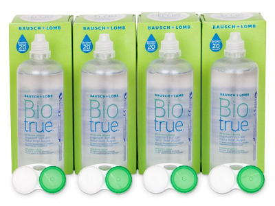 Líquido Biotrue 4 x 300 ml - Pack económico 4 - líquido