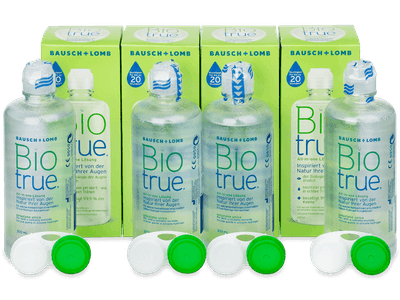 Líquido Biotrue 4 x 300 ml - Este producto también está disponible en esta variación de empaque