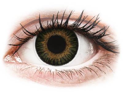 ColourVUE 3 Tones Green - Sin graduar (2 lentillas)