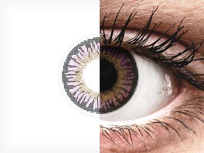 ColourVUE 3 Tones Violet - Sin graduar (2 lentillas)