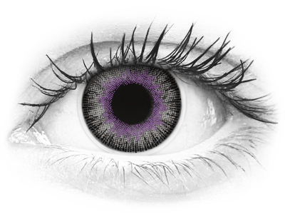 ColourVUE Fusion Violet Gray - Sin graduar (2 lentillas)