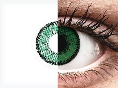 SofLens Natural Colors Emerald - Sin graduar (2 lentillas)