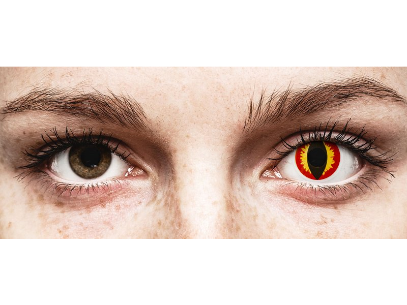 ColourVUE Crazy Lens - Dragon Eyes - Diarias sin graduar (2 lentillas)