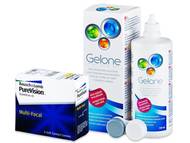 PureVision Multi-Focal (6 Lentillas) + Liquido Gelone 360 ml Pack lentillas + Gelone - PureVision Multi-Focal (6 Lentillas) + Liquido Gelone 360 ml