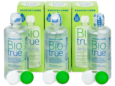 Líquido Biotrue 3 x 300 ml - Este producto también está disponible en esta variación de empaque
