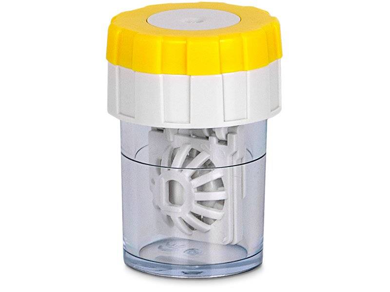 Estuche rotacional - Amarillo 