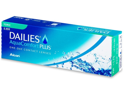 Dailies AquaComfort Plus Toric (30 lentillas) - Lentillas tóricas