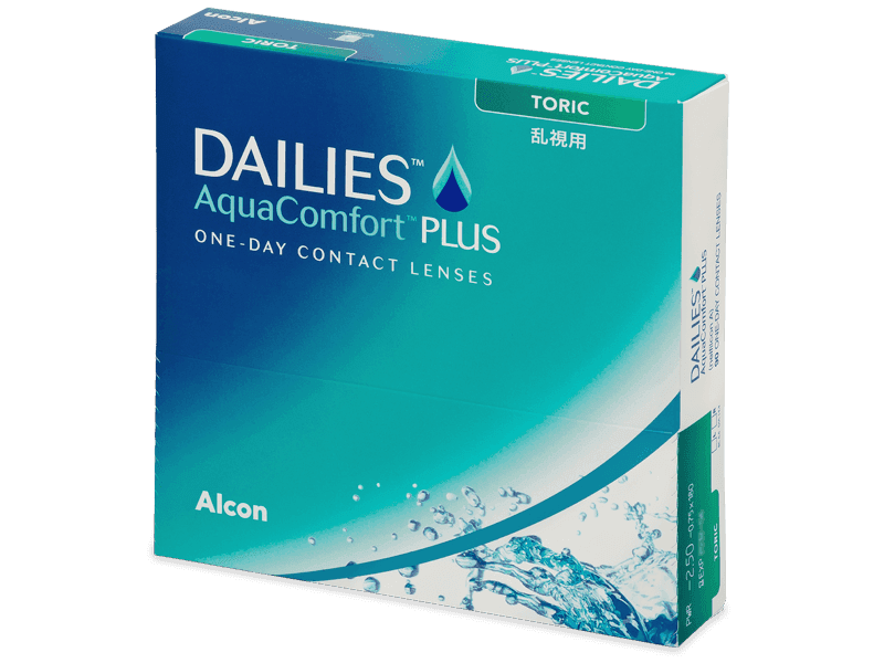 Dailies AquaComfort Plus Toric (90 lentillas) - Lentillas tóricas