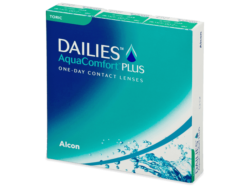 Dailies AquaComfort Plus Toric (90 lentillas) - Lentillas tóricas