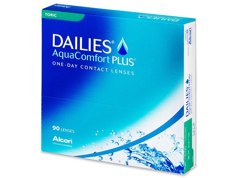 Dailies AquaComfort Plus Toric 90 Lentillas Lentes de contacto es