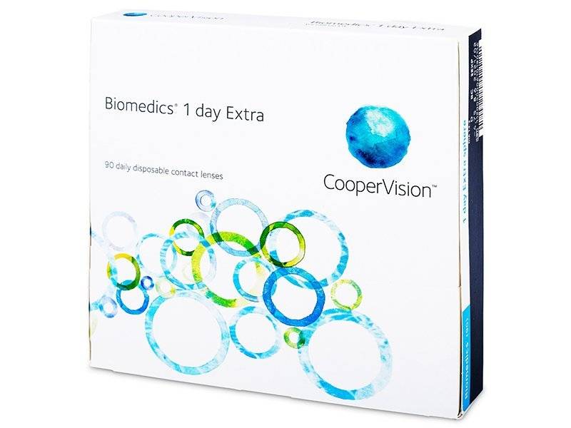 Biomedics 1 Day Extra (90 lentillas) - Lentillas diarias desechables
