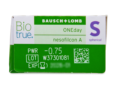 Biotrue ONEday (30 lentillas) - Previsualización de atributos
