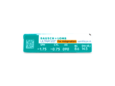 Bausch + Lomb ULTRA for Astigmatism (6 lentillas) - Previsualización de atributos