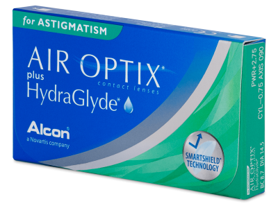 Air Optix plus HydraGlyde for Astigmatism (6 lentillas) - Diseño antiguo