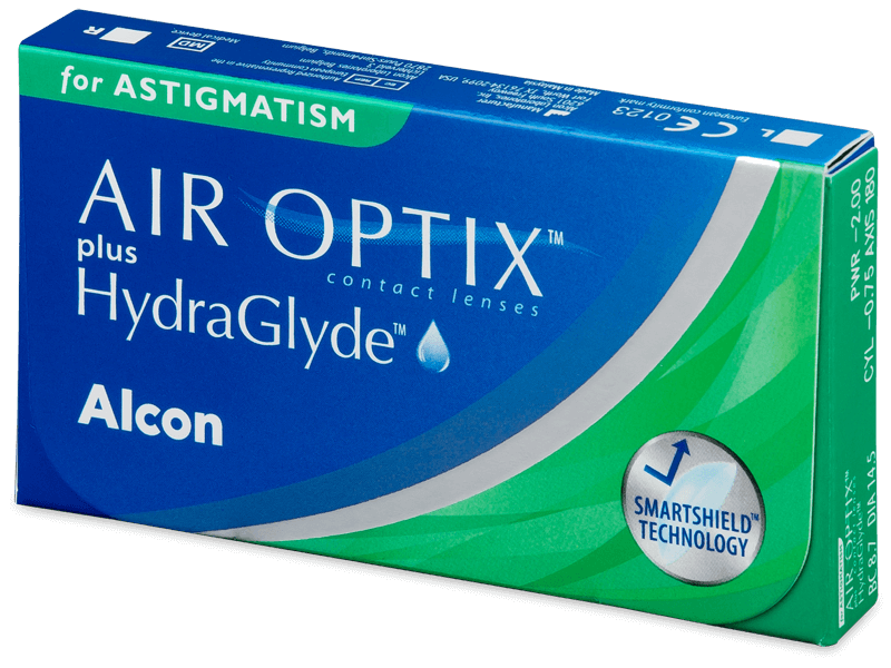 Air Optix plus HydraGlyde for Astigmatism (3 lentillas) - Lentes de contacto mensuales