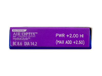 Air Optix plus HydraGlyde Multifocal (3 lentillas) - Previsualización de atributos
