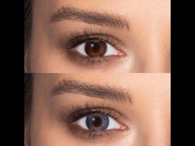 ColourVUE 3 Tones Aqua - Sin graduar (2 lentillas)
