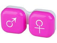 Estuche para lentillas Hombre y mujer - Rosa Accesorios para lentes de contacto - Estuche para lentillas Hombre y mujer - Rosa