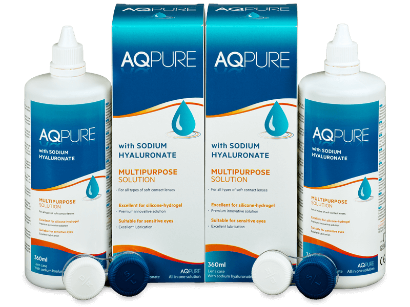 Líquido AQ Pure 2 x 360 ml - Pack ahorro - solución doble