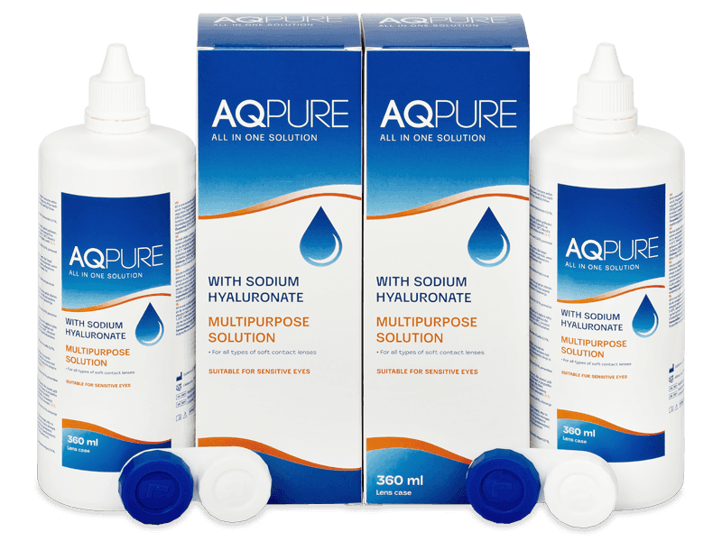 Líquido AQ Pure 2 x 360 ml - Pack ahorro - solución doble