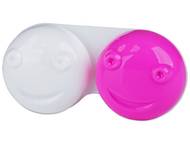 Estuche de lentillas 3D - rosa Accesorios para lentes de contacto - Estuche de lentillas 3D - rosa