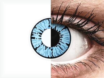 ColourVUE Crazy Lens - Blizzard - Sin graduar (2 lentillas)