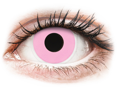 ColourVUE Crazy Lens - Barbie Pink - Sin graduar (2 lentillas)
