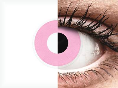 ColourVUE Crazy Lens - Barbie Pink - Sin graduar (2 lentillas)